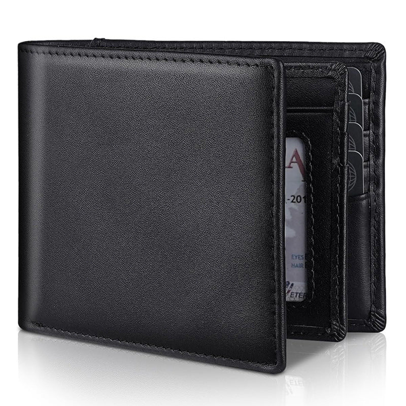 Classic Leather Bi-Fold Wallet LoungeYard — product view 1