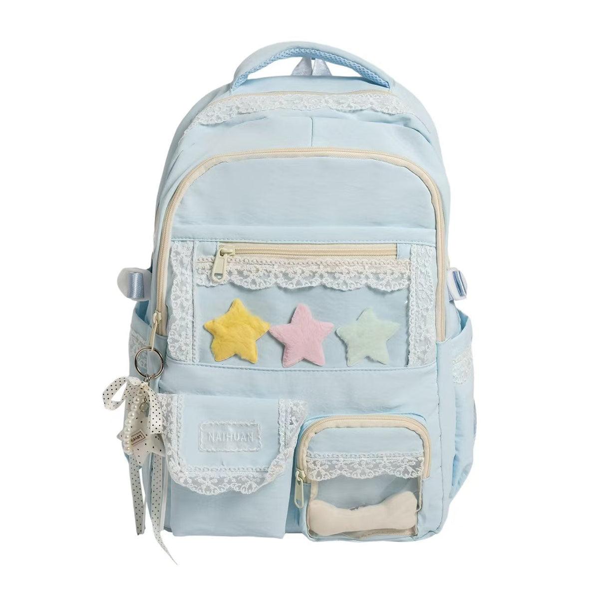 Stylish Multi-Pocket Backpack LoungeYard — product view 2