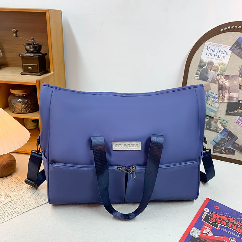 Multifunctional Tote Bag With Insulated Pockets LoungeYard — product view 1