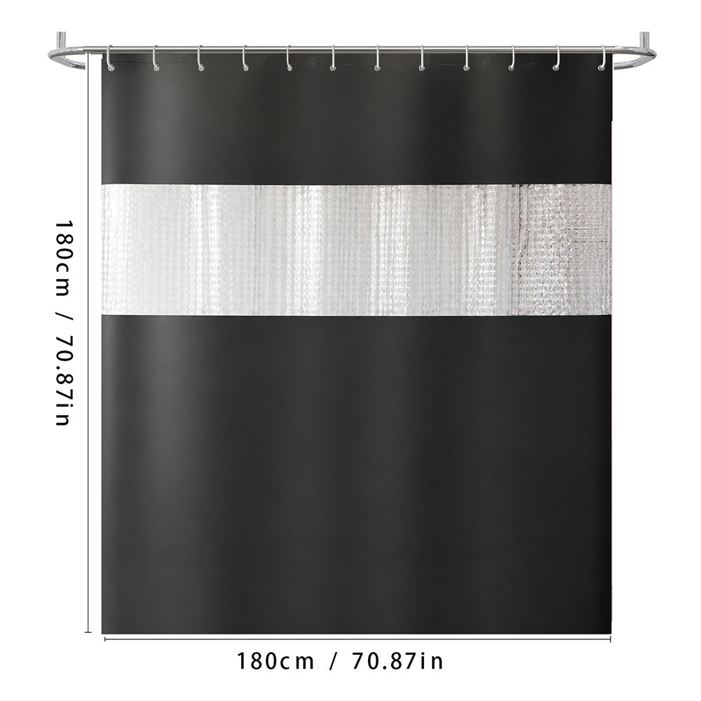 Premium Waterproof Shower Curtain LoungeYard — product view 4