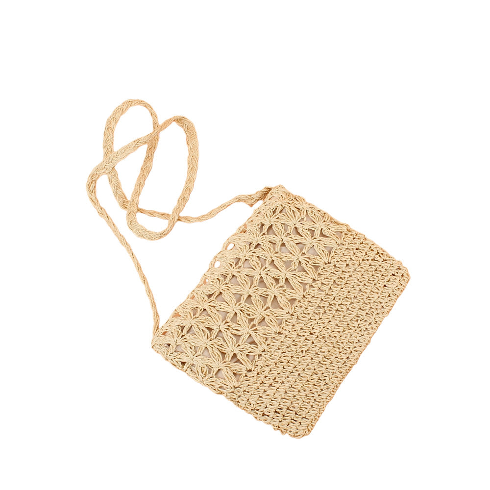 Handcrafted Macrame Shoulder Bag LoungeYard — product view 3