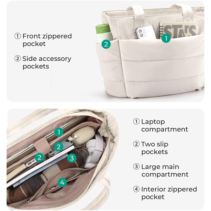 Elegant and Functional Tote Bag LoungeYard — product view 2