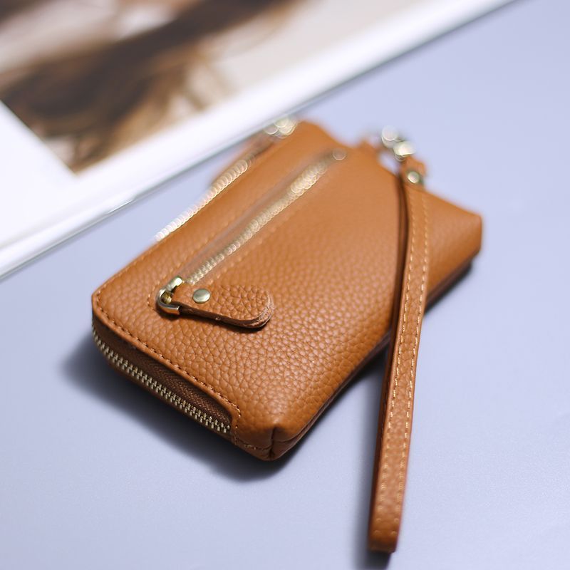 Luxe Textured Zippered Wallet LoungeYard — product view 7