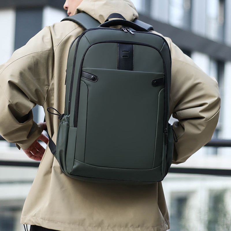 Practical business backpack with comprehensive compartment organization LoungeYard — product view 3