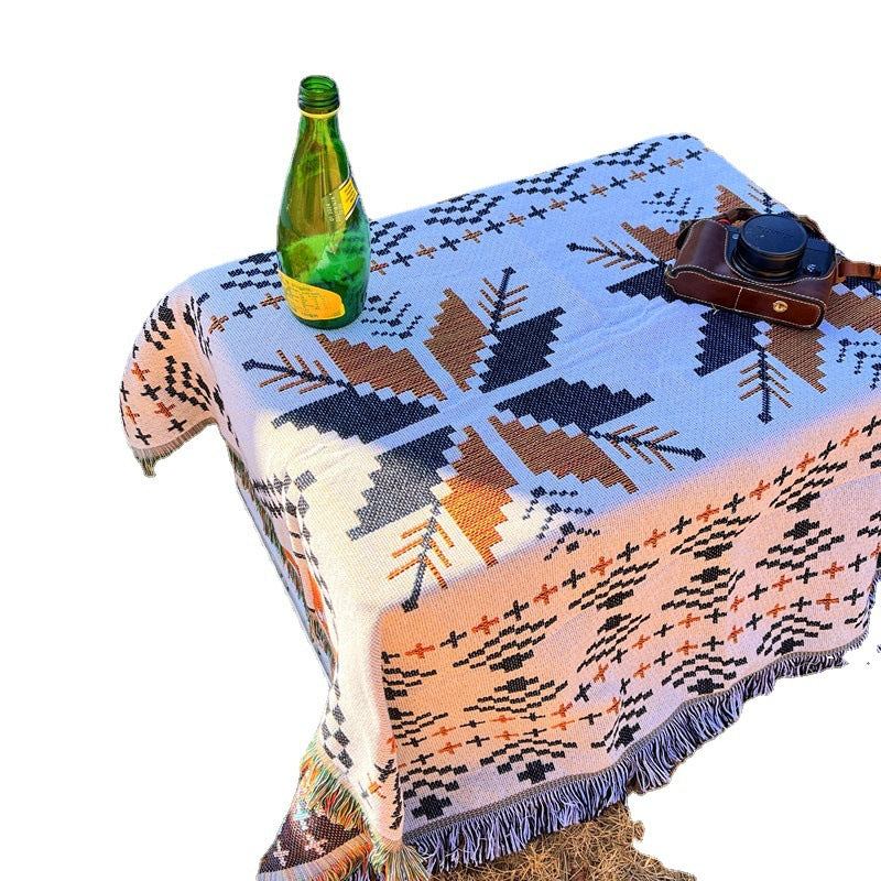 Decorative Southwest Patterned Throw Blanket — product view 5