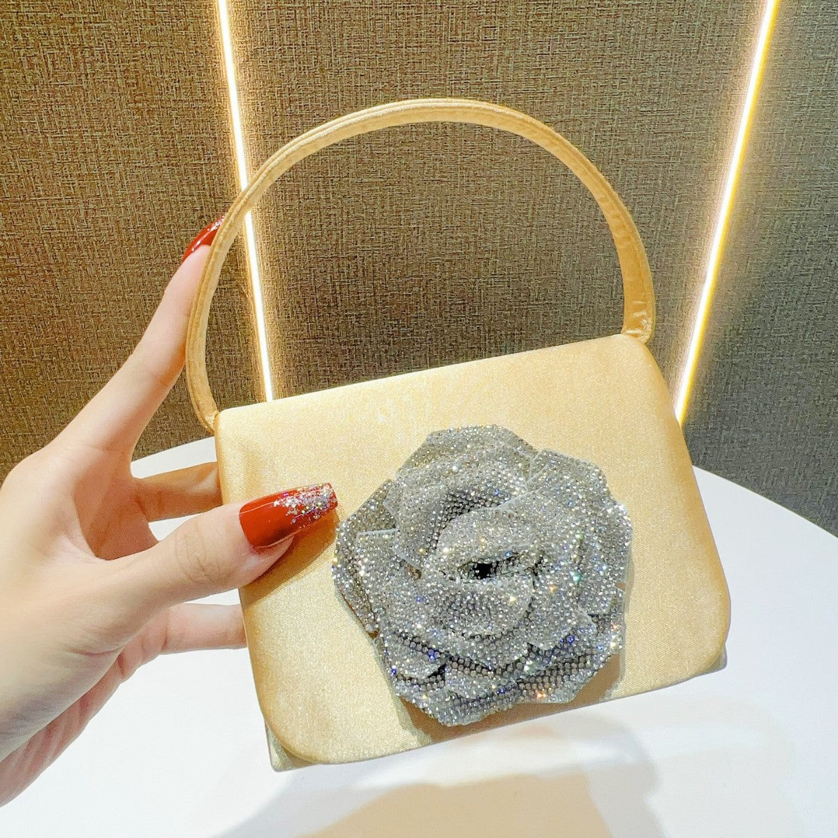 Elegant Satin Evening Bag — product view 6