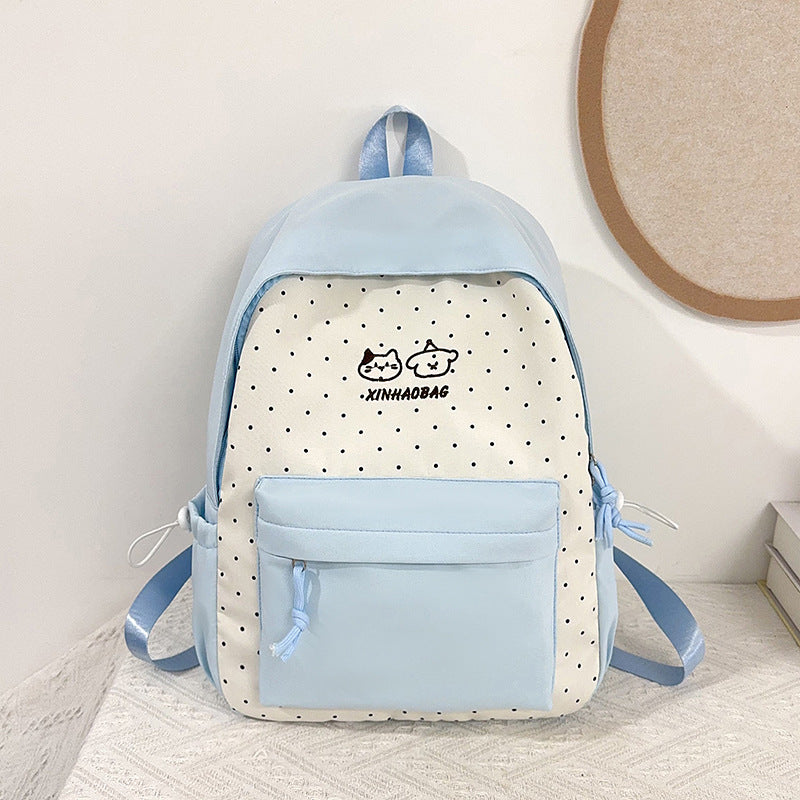 Casual Polka Dot Backpack — product view 4