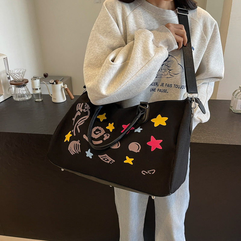 Sporty Travel Bag With Creative Applications LoungeYard — product view 3