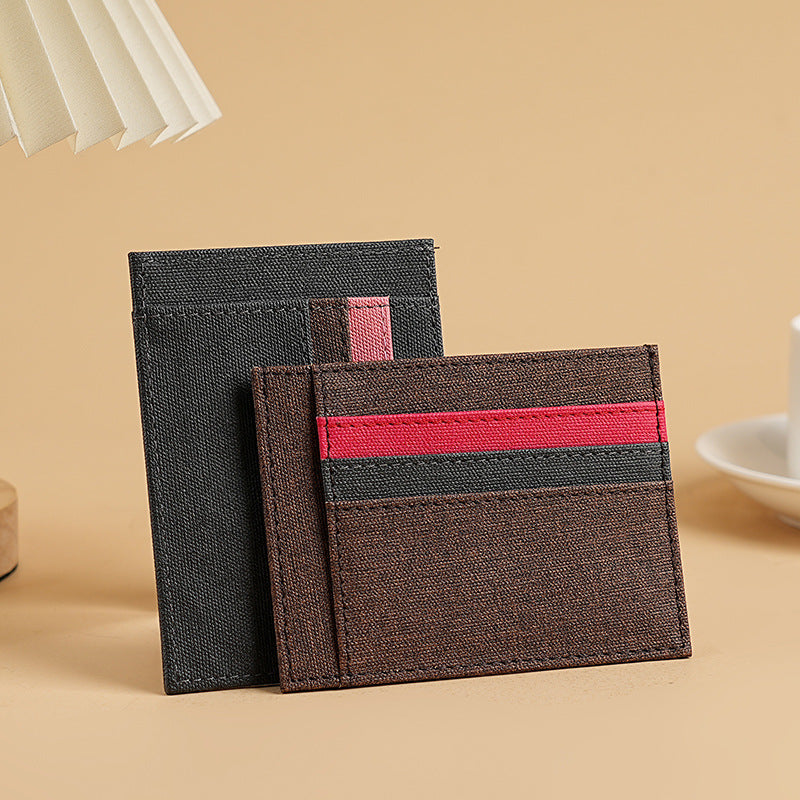 Slim Fabric Cardholder — product view 2