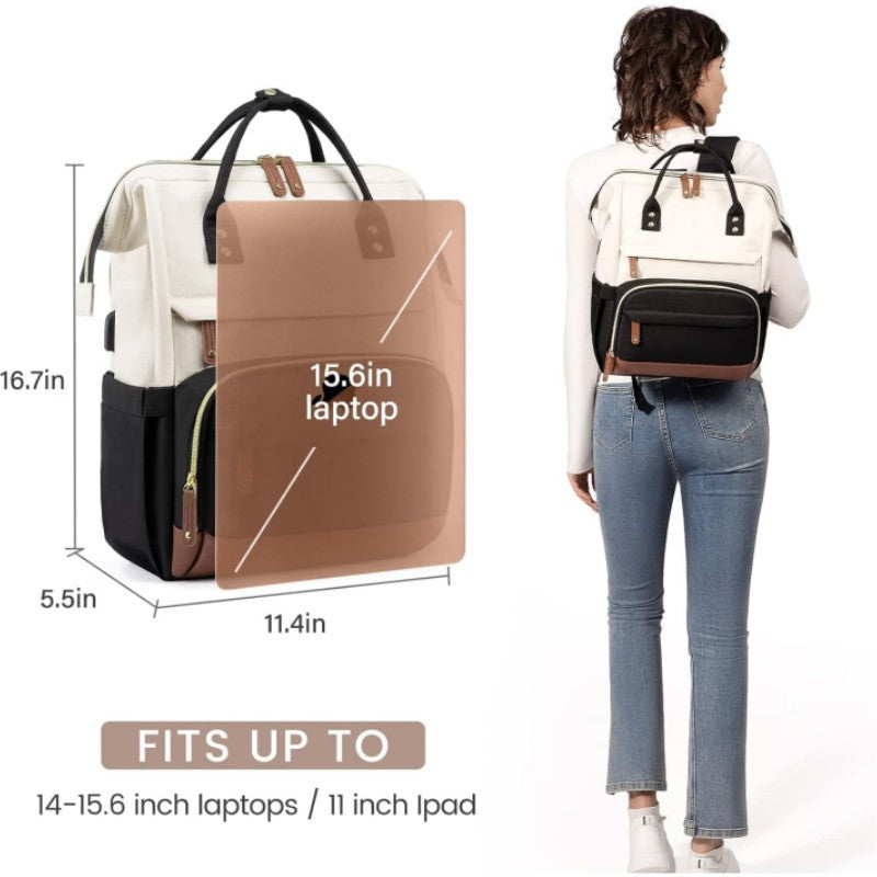 Stylish Multi-Compartment Backpack LoungeYard — product view 6