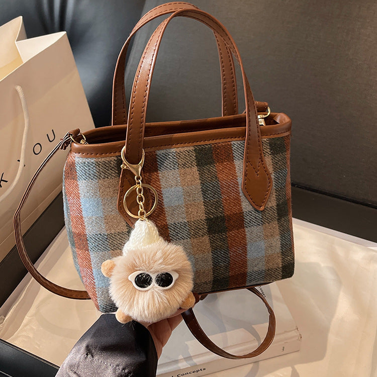 Plaid Handbag — product view 1