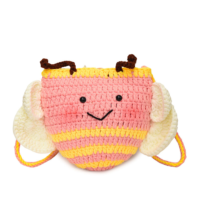 Fun Character Crochet Backpack — product view 1