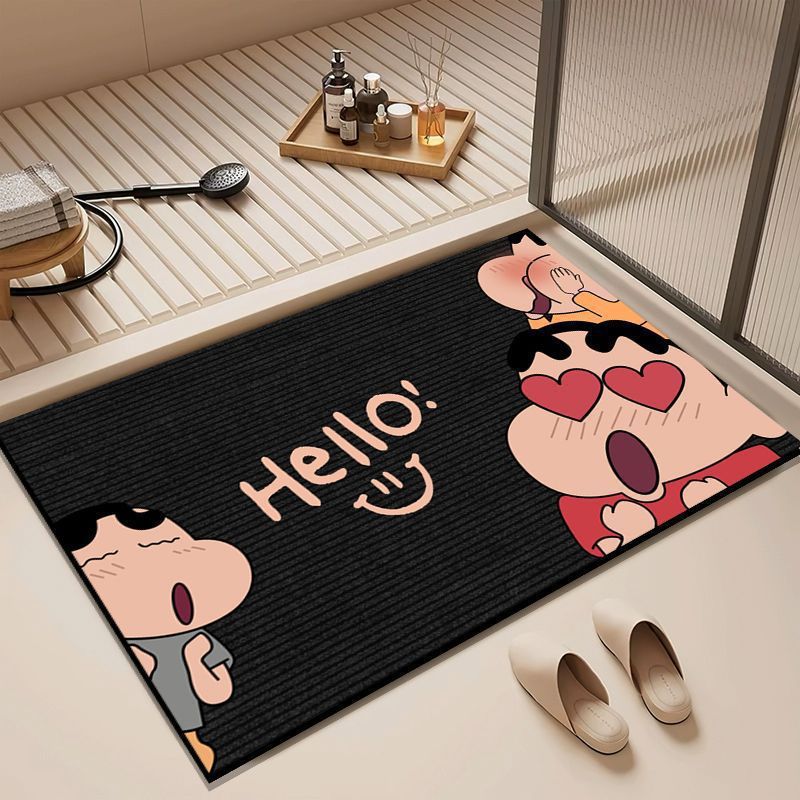 Playful Cartoon Floor Mat — product view 1