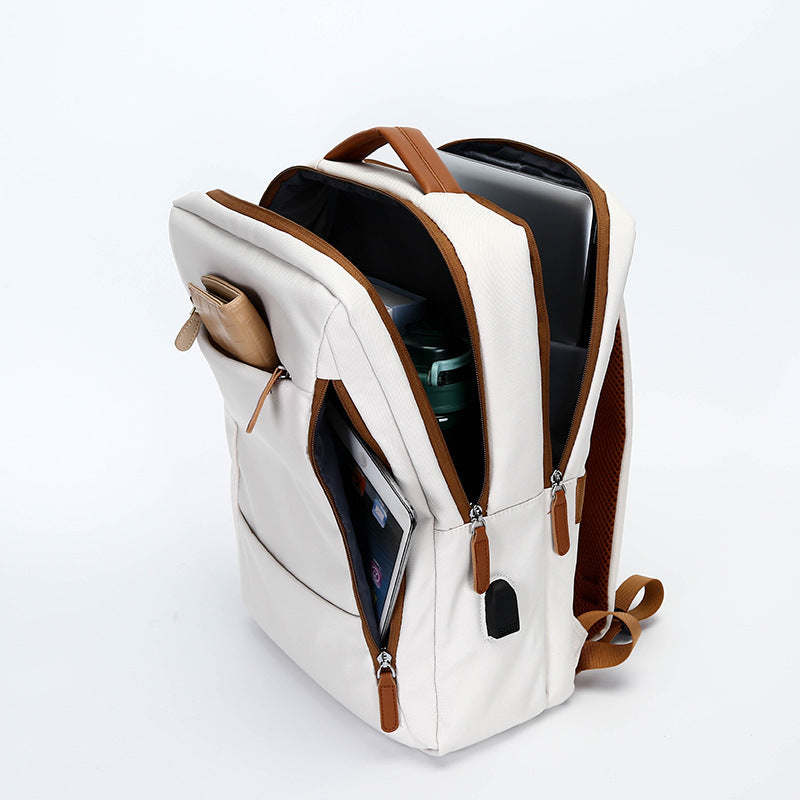 Modern Minimalist Laptop Backpack LoungeYard — product view 2