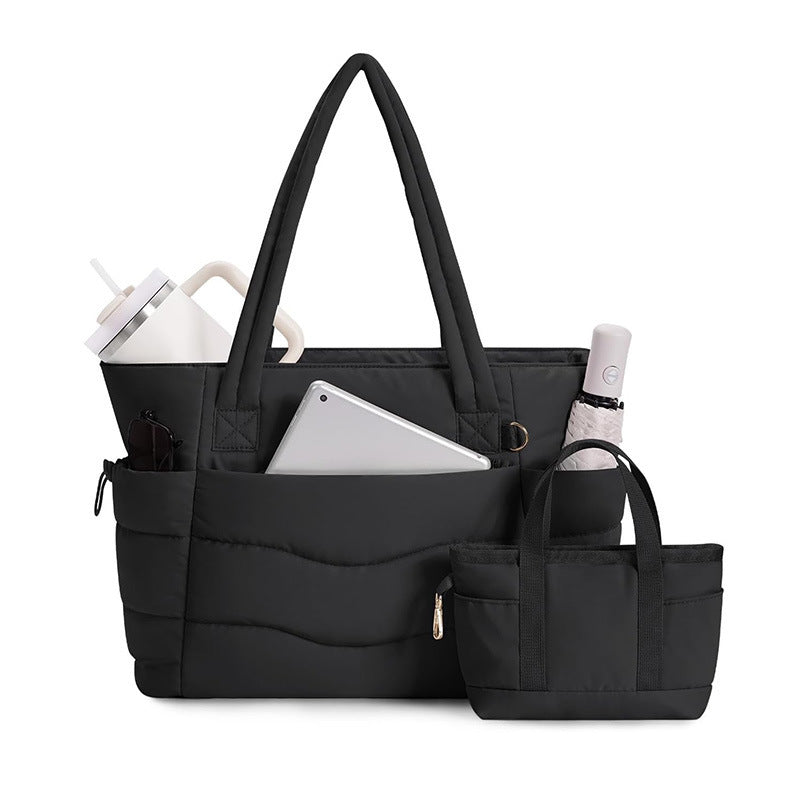 Padded everyday bag with removable inner pouch LoungeYard — product view 7