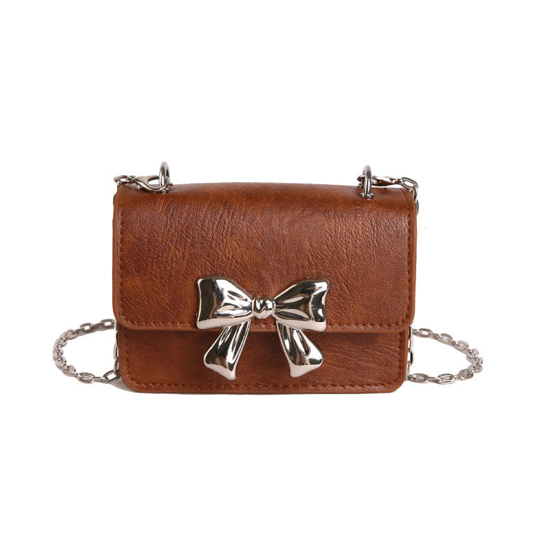 WoCharming Bow-Embellished Mini Handbag LoungeYard — product view 6
