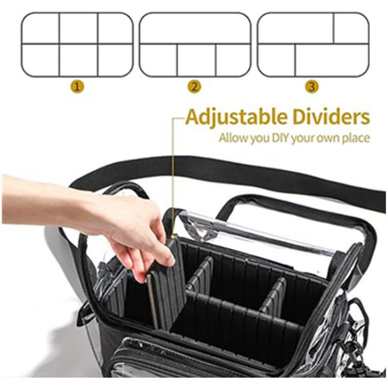 Transparent Cosmetic Bag LoungeYard — product view 3