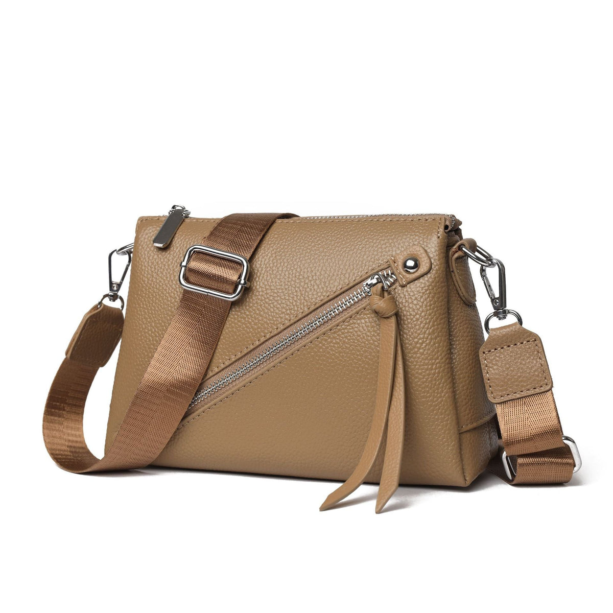 Stylish Textured Crossbody Bag LoungeYard — product view 6
