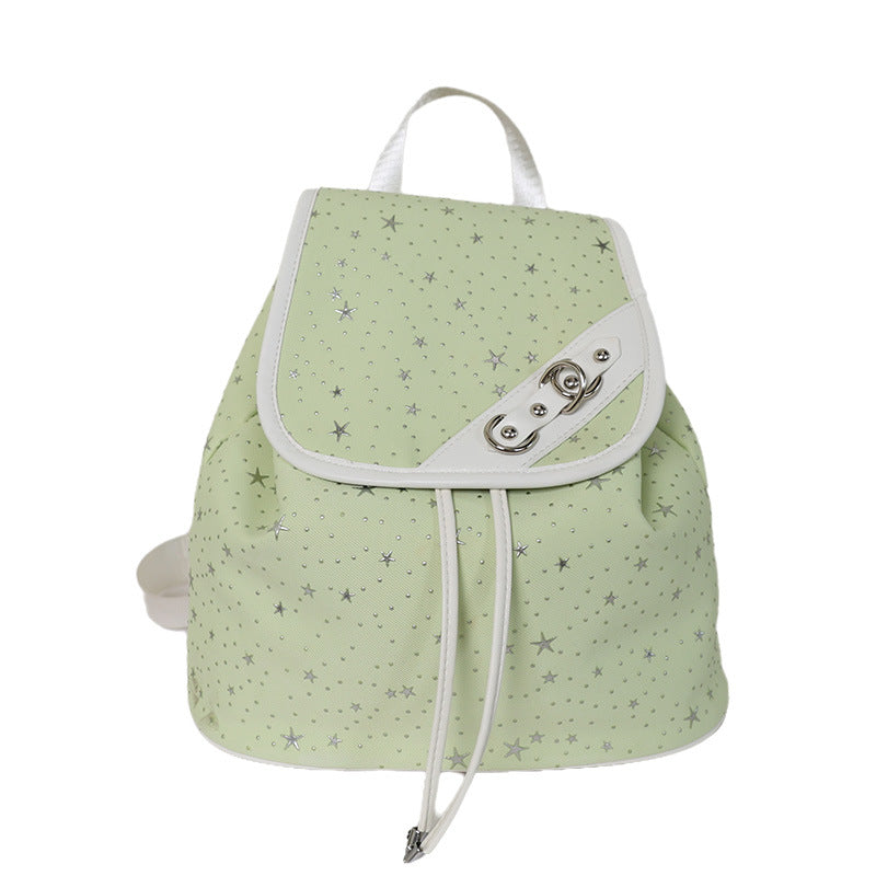 Stylish Starry Pattern Backpack — product view 3