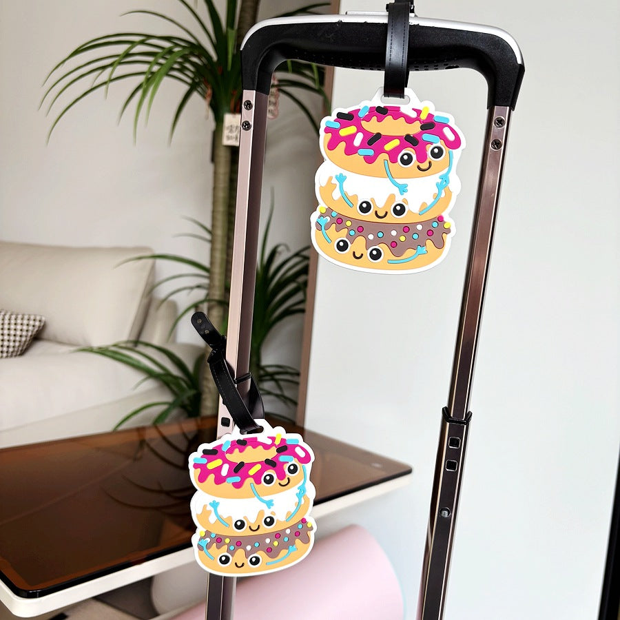 Fun Doughnut-Shaped Luggage Identifier LoungeYard — product view 3