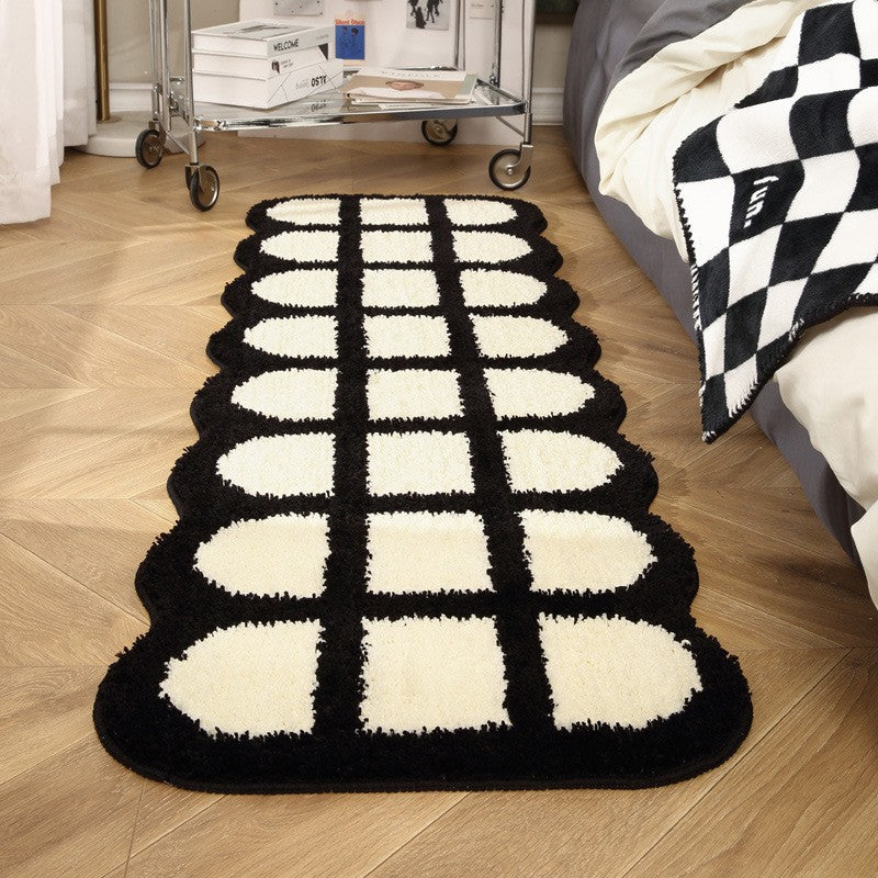Modern Abstract Geometric Area Rug Bowlift — product view 1