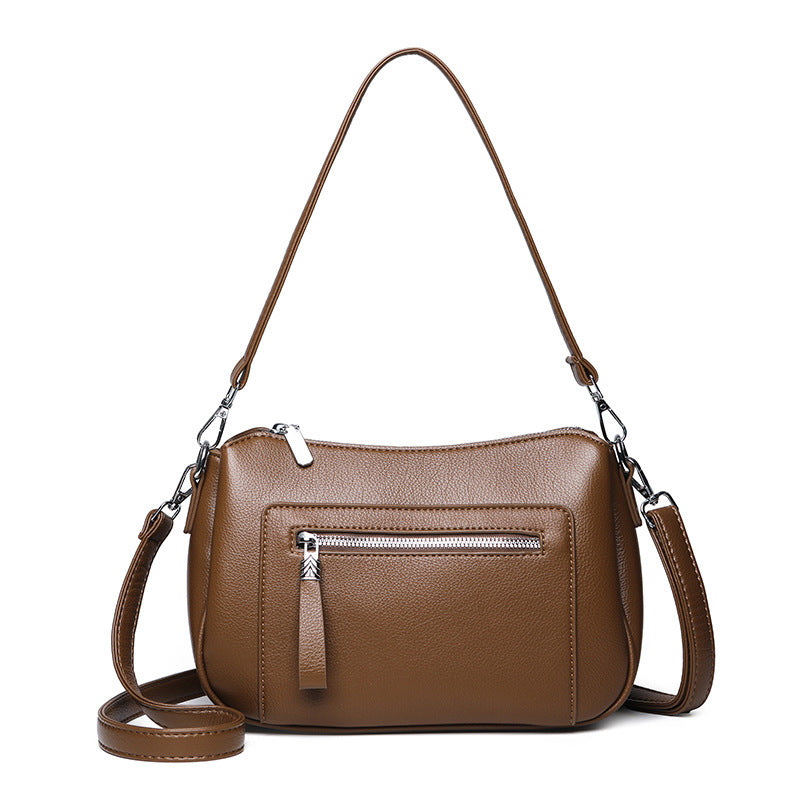 Casual Leather Crossbody Bag LoungeYard — product view 4