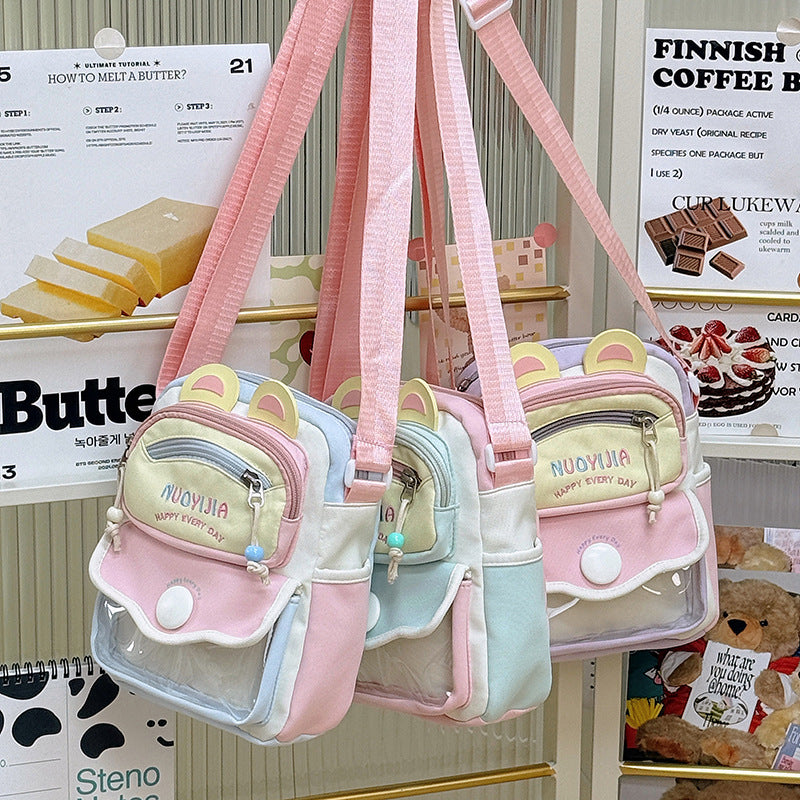 Cute Cartoon-Themed Mini Backpack LoungeYard — product view 4