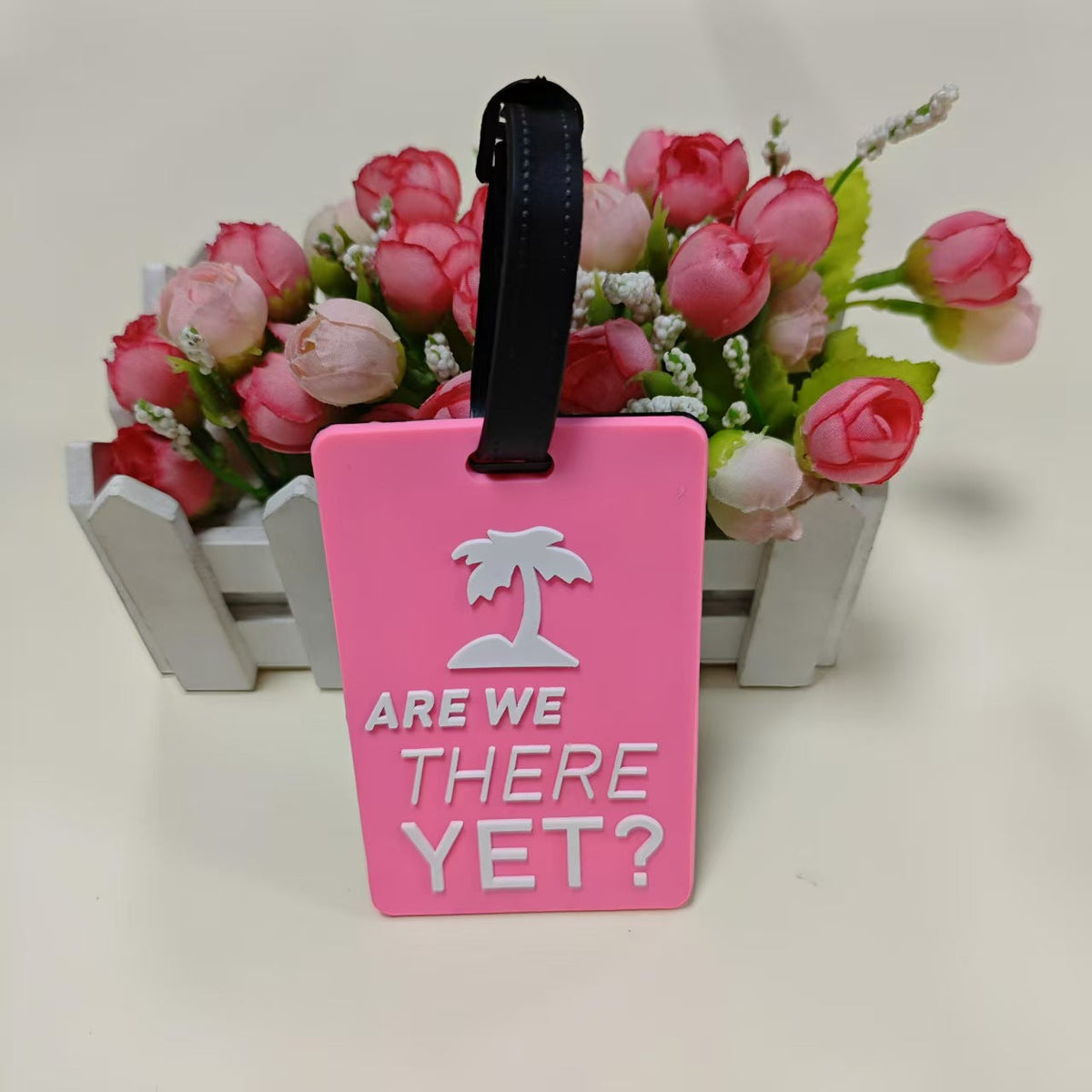 Unisex Luggage Tag with Personal Identification Message LoungeYard — product view 6
