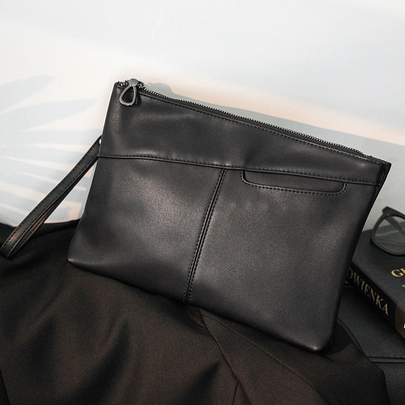 Elegant Leather Clutch LoungeYard — product view 7