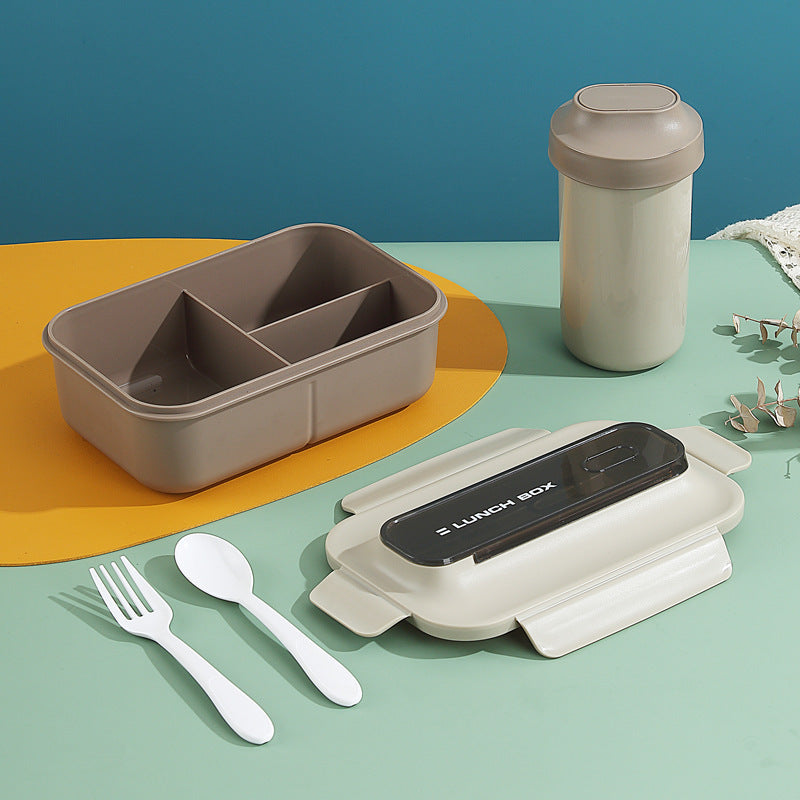 Versatile Leak-Proof Bento Lunch Box with Built-In Utensil Set — product view 6