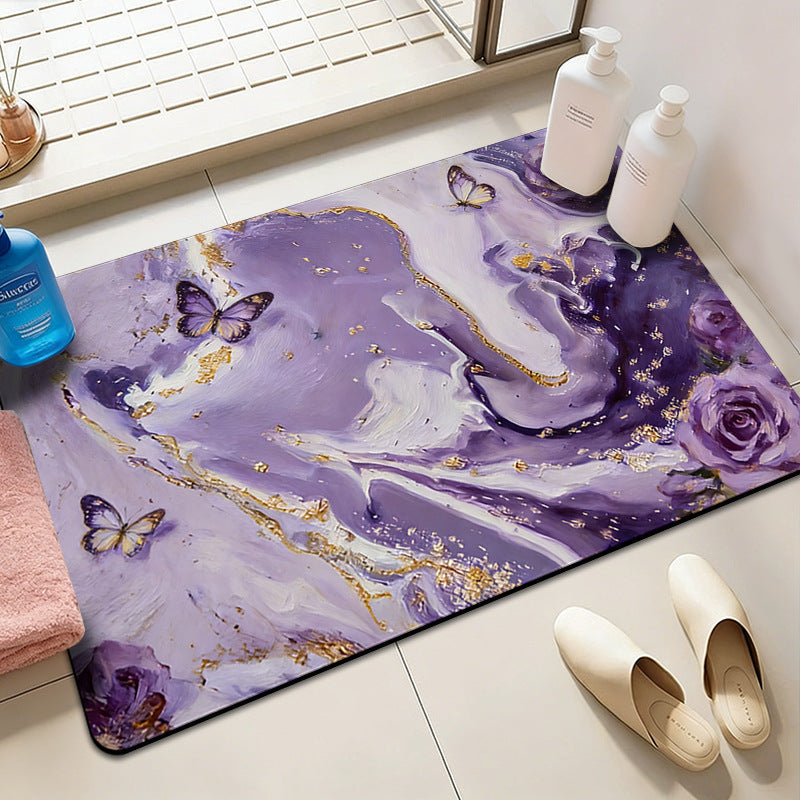 Artistic Decorative Bath Mat — product view 4