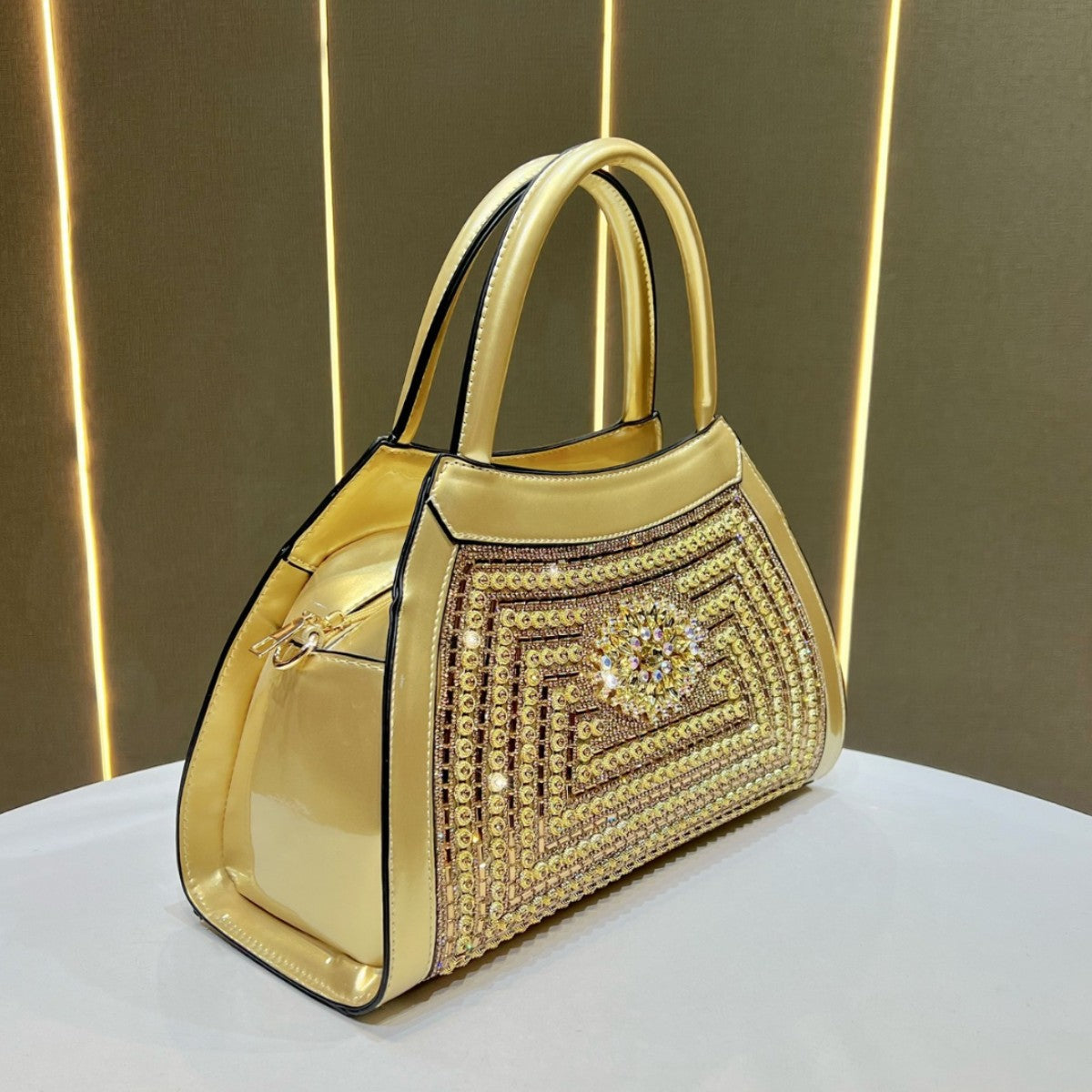 Embellished Padded Evening Handbag — product view 2