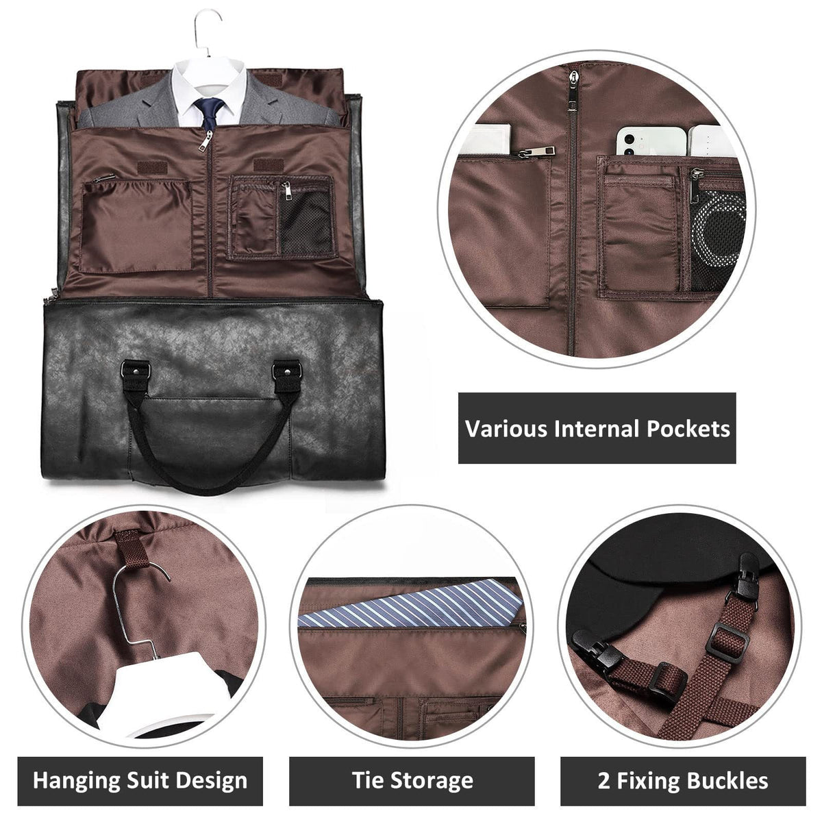 Premium Travel Duffel Bag LoungeYard — product view 3