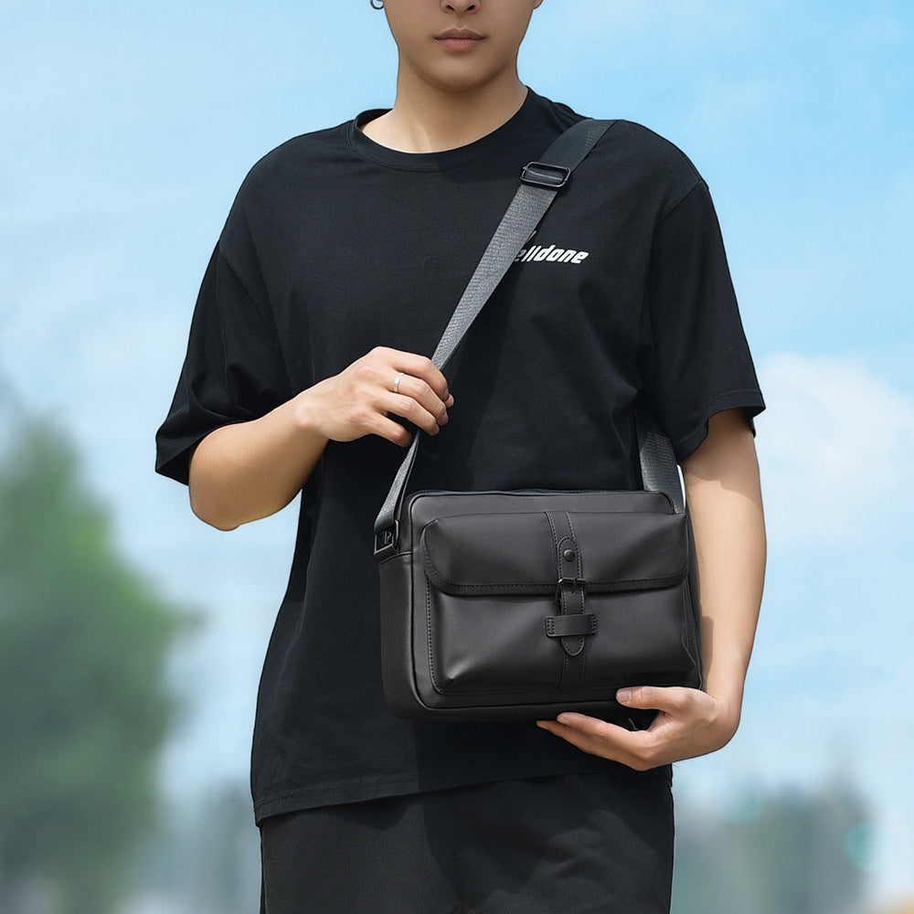 Premium Water-Resistant Messenger Bag LoungeYard — product view 4
