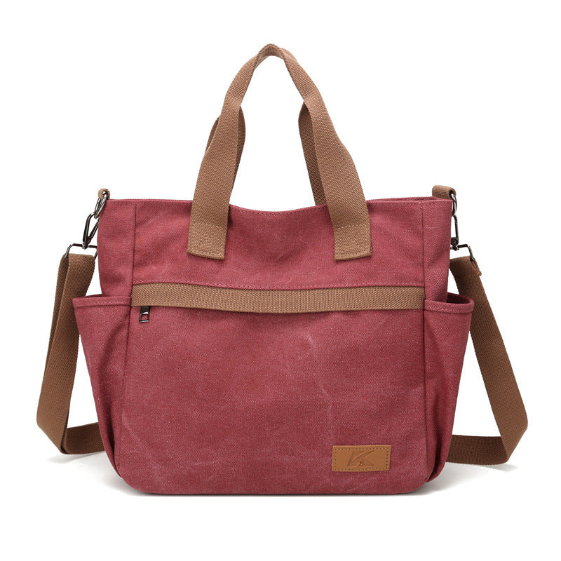 Versatile Everyday Shoulder Bag with Multiple Compartments LoungeYard — product view 4