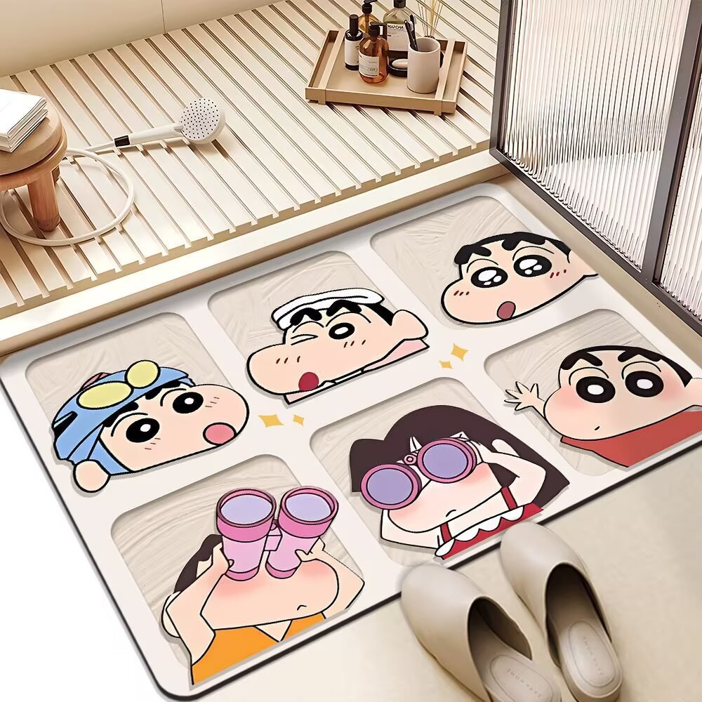 Cartoon Character Bathroom Mat — product view 2