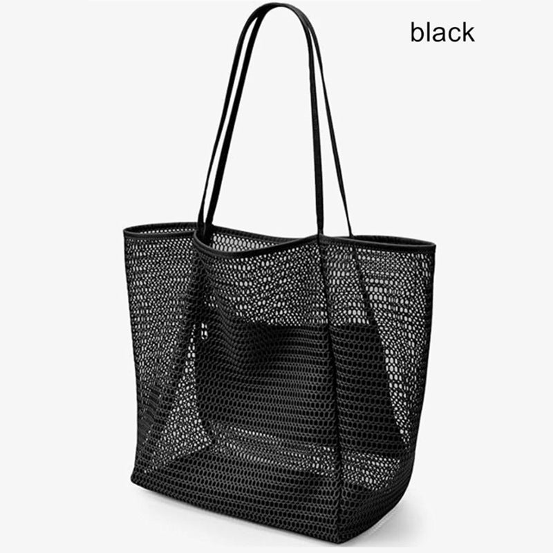 Spacious Mesh Beach Tote LoungeYard — product view 3