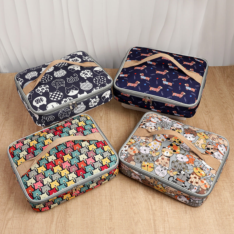 Insulated Animal-Themed Lunch Carrier LoungeYard — product view 1