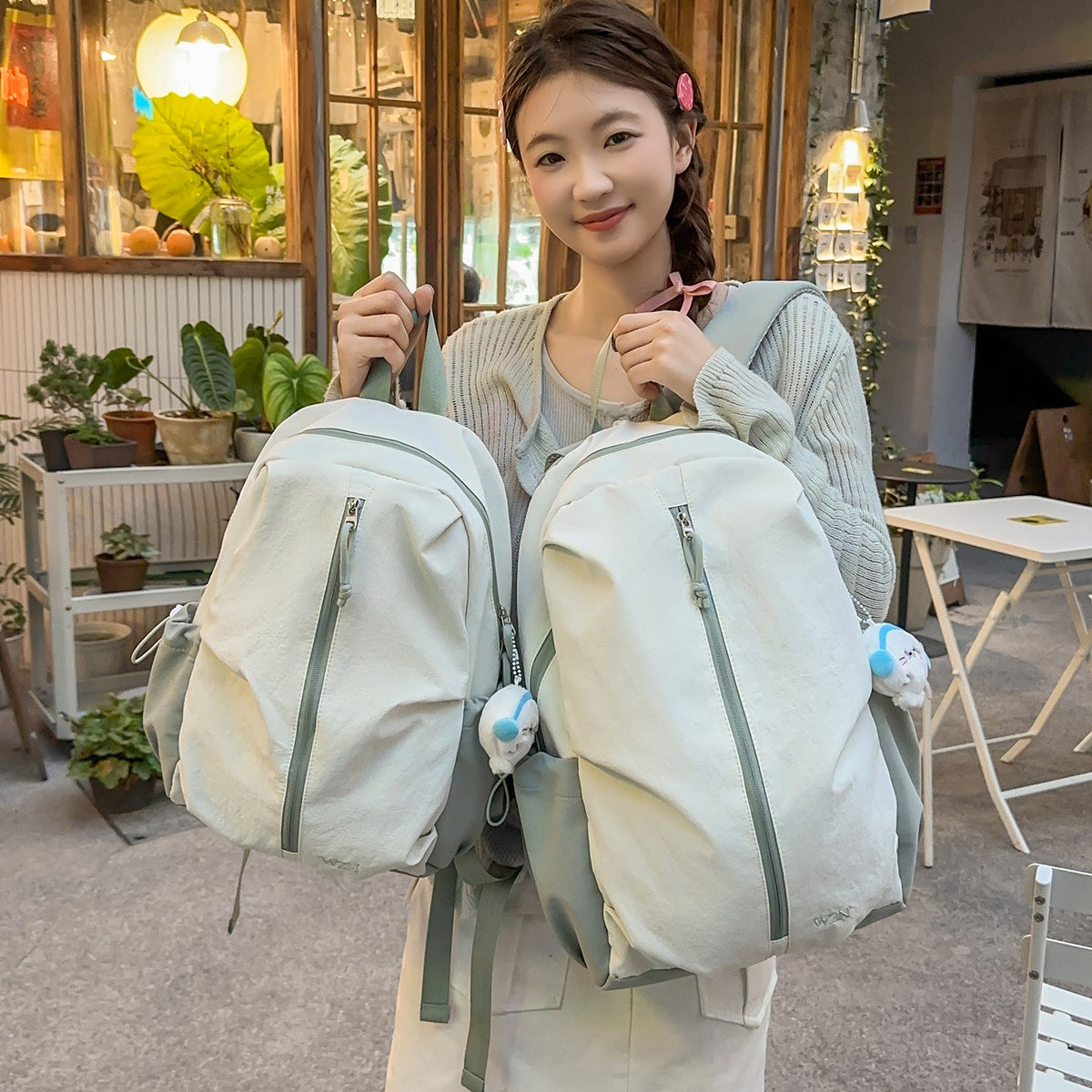 Lightweight Functional Urban Backpack LoungeYard — product view 2