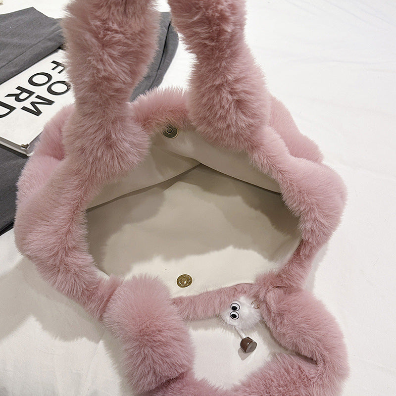 Plush Tote Bag LoungeYard — product view 4