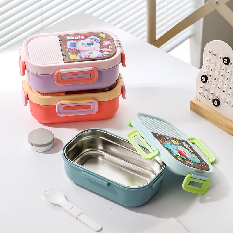Playful Animal-Themed Bento Lunch Box — product view 3