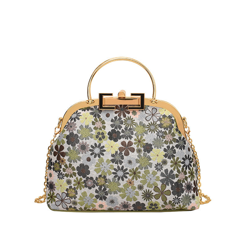 Floral Embroidered Evening Handbag — product view 5
