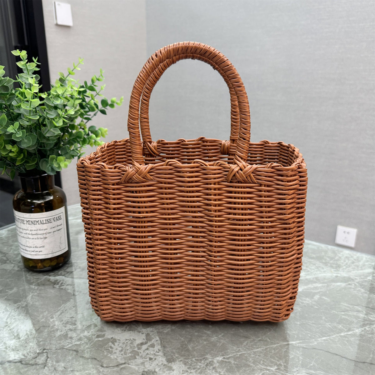 Handwoven basket bag LoungeYard — product view 7