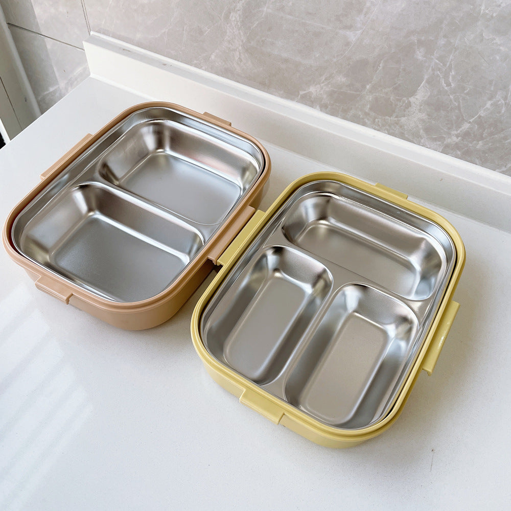 Leakproof Stainless Steel Compartmentalized Lunchbox LoungeYard — product view 4