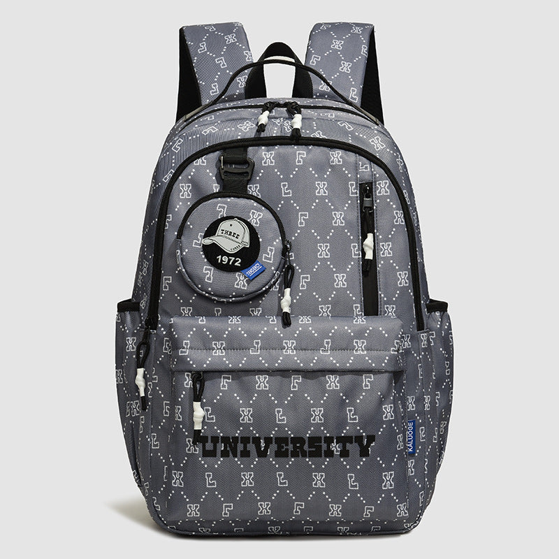 Multifunctional Geometric Patterned Backpack LoungeYard — product view 7