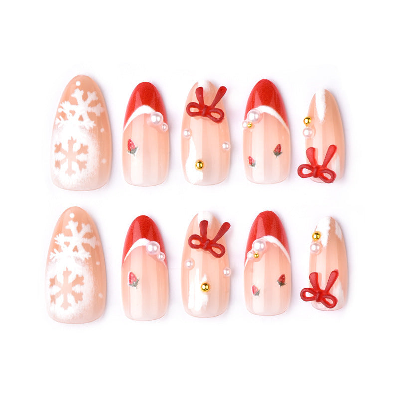Festive Holiday-Inspired Press-On Nail Art — product view 3