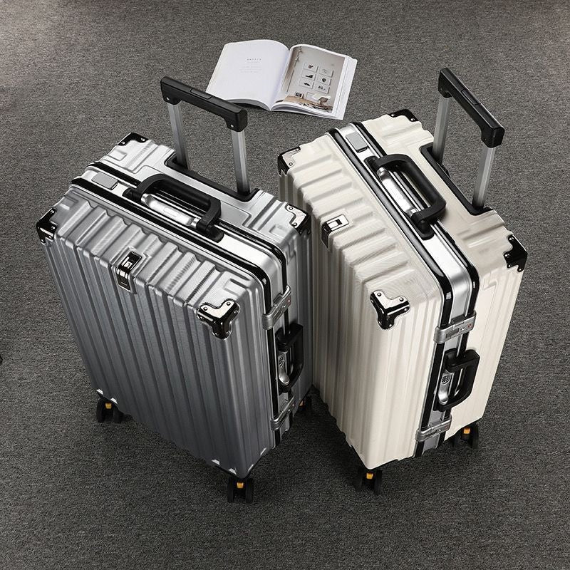 Hard-shell travel suitcase with spacious interior and high-quality rolling system LoungeYard — product view 1