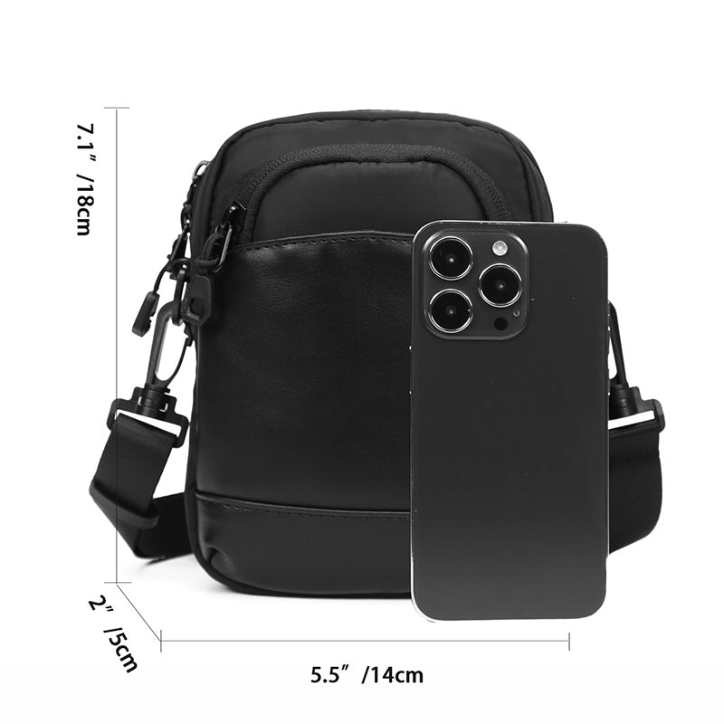 Compact Leather Crossbody Bag LoungeYard — product view 1