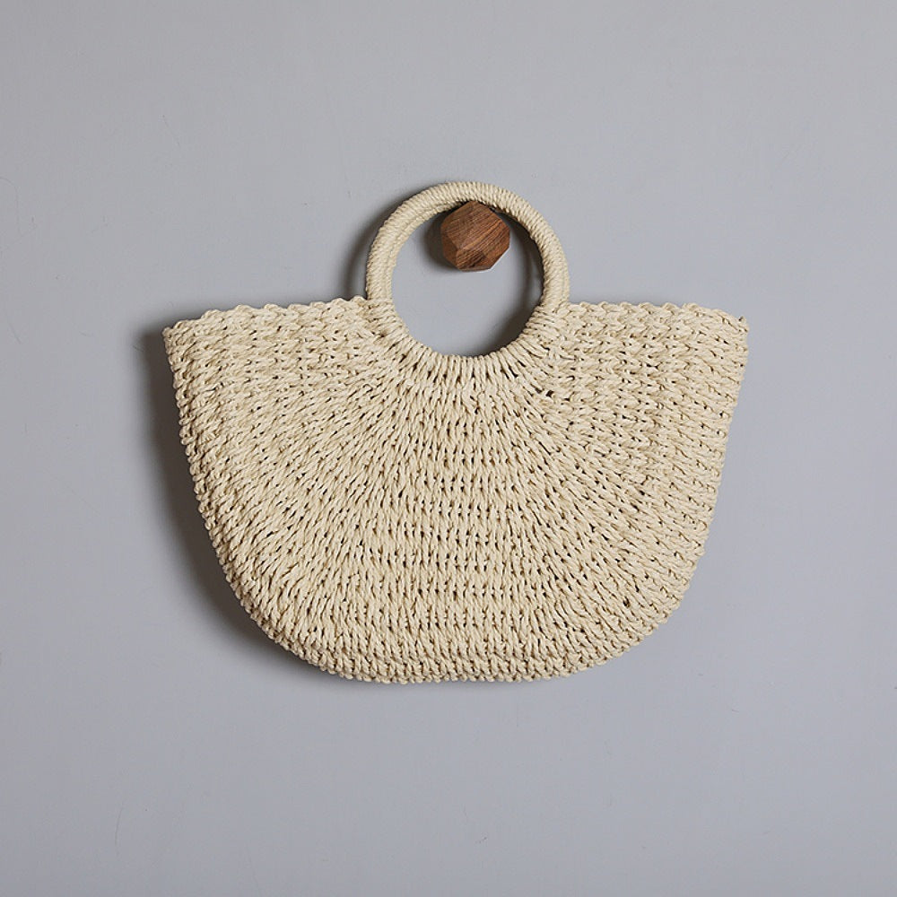 Handwoven Basket Bag LoungeYard — product view 1