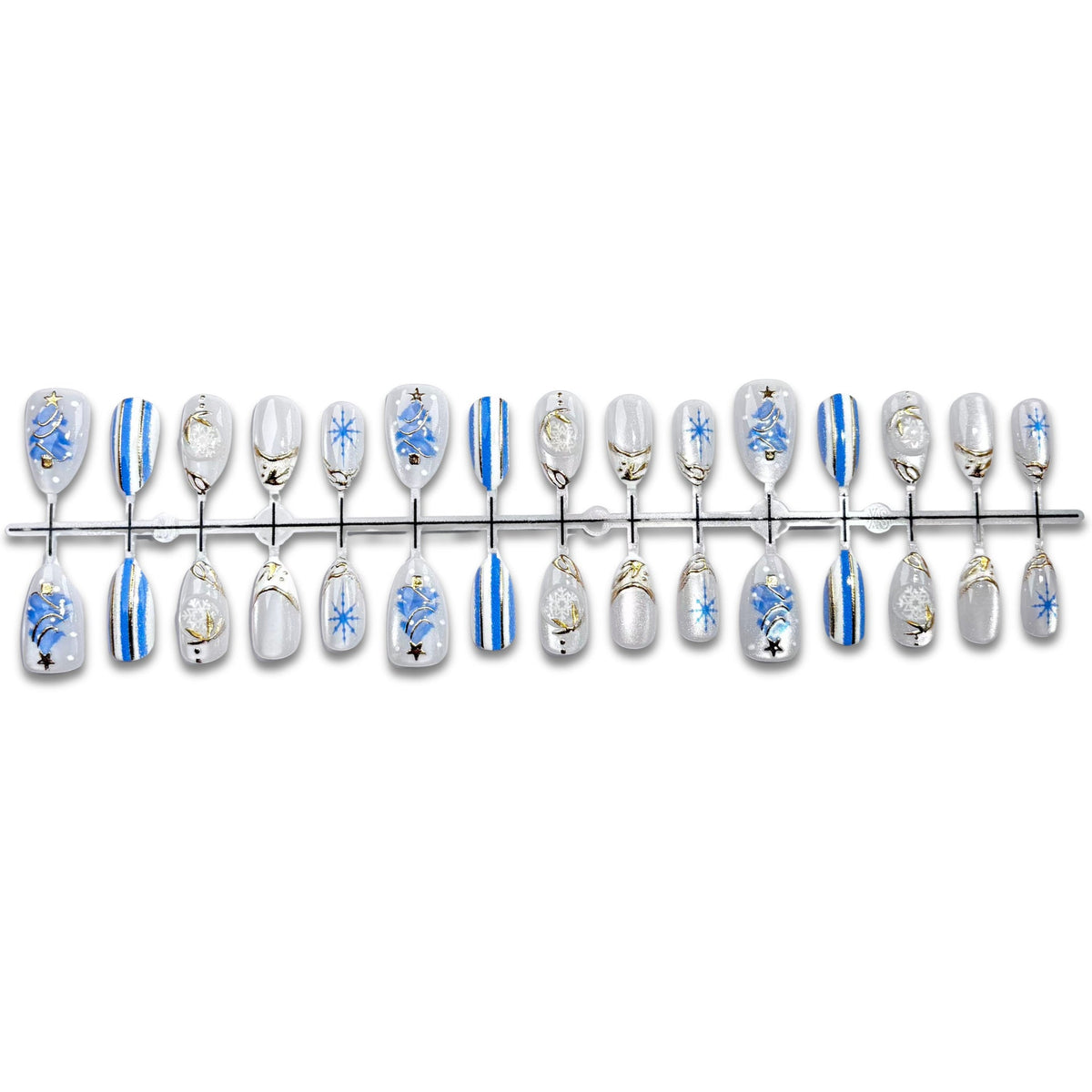 Chic Decorative Press-On Nail Art Set — product view 4